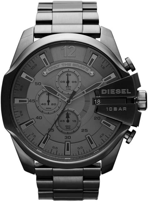 diesel mega chief watch|Amazon.com: Diesel Mega Chief Stainless Steel .